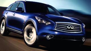 2014 Infiniti QX70  Automatic AntiGlare Rearview Mirror if so equipped [upl. by Ylrebmit]