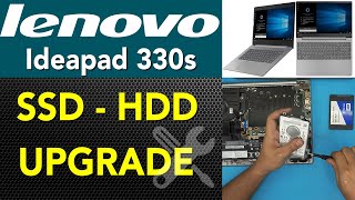 Lenovo Ideapad 330S SSD HDD Upgrade Step by Step [upl. by Giwdul630]