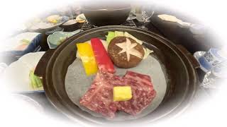 尾花沢肉ＶＳ仙台牛 お蕎麦 豪華料理【銀山温泉鳴子温泉】Vlog旅行記 泊まりたい宿 [upl. by Enoved]