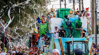 WATCH  Mardi Gras 2024 Celebrations underway in New Orleans [upl. by Stranger]