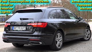 2023 Audi A4 Avant 35 TDI 163 PS TEST DRIVE [upl. by Aicelef869]