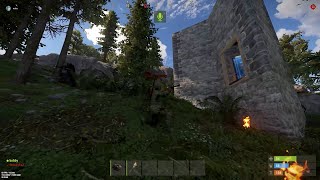 I lost the raid to the worst players to ever play Rust [upl. by Ahseirej]