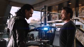 The Avengers  Tony StarkLoki scene [upl. by Ken]