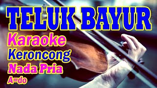 Teluk Bayur karaoke nada pria ll keroncong ll Ernie Djohan DidiSuhardicy1bh karaokelagulawas [upl. by Atat]