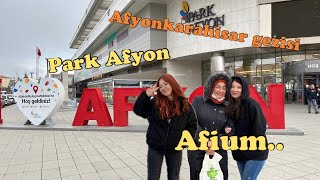 AFYONUN BULUŞMA NOKTASI  Afium ve Park Afyon gezisi  AFYONKARAHİSAR [upl. by Anivlis]