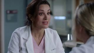 Stefania Spampinato as Carina Deluca on Greys Anatomy 18x10 [upl. by Sisco]