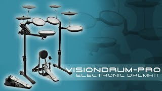 SOUNDCHECK VISIONDRUMPRO Electronic Drum Kit Amp Pack  Gear4music Drums [upl. by Nyltiak]