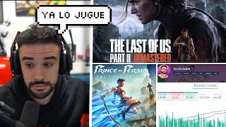 ILLOJUAN HABLA DEL THE LAST OF US 2 REMASTERED el NUEVO PRINCE OF PERSIA y DIRECTOS EN 2023 [upl. by Iamhaj864]