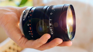 Mitakon 50mm f095 Pro review  Short film a7s [upl. by Nanyt]