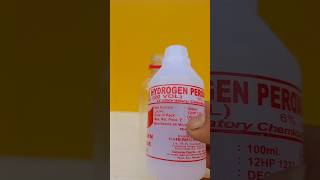 Hydrogen peroxide reaction  potassium permanent experiment  😱 [upl. by Aicsila351]