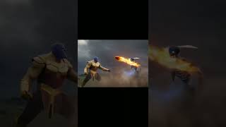 Fan made Thanos vs haddi thanos shortsfeed haddi fighting [upl. by Heid]