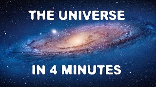 The Universe in 4 Minutes [upl. by Amekahs]