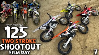 125 SHOOTOUT FILM DAY  DIRT BIKE VLOG 7 [upl. by Sidon444]