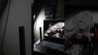 Aesthetic gaming laptop setuplaptop setupgamer gamingsetup [upl. by Akit]