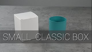 Small Classic Boxes  Candle Packaging [upl. by Yorled624]