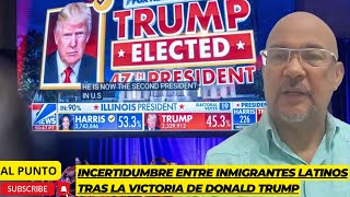 quotIncertidumbre entre Inmigrantes Latinos tras la Victoria de Donald Trumpquot [upl. by Sanborn]