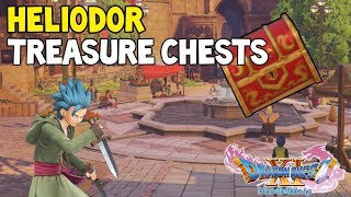 Dragon Quest XI HELIODOR All Treasure Chest Locations Guide Dragon Quest 11 [upl. by Alysoun]