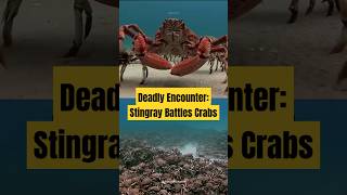 Deadly Encounter Stingray Battles Crabs [upl. by Iruyas2]