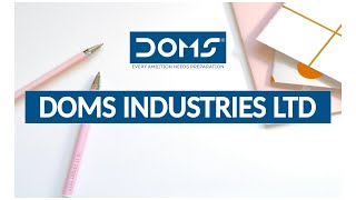 DOMS Industries Ltd Stock Market Analysis [upl. by Clarke]