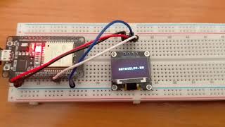 Подключаем дисплей с помощью I2C к ESP32 программа на MicroPython [upl. by Giacobo]