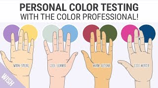 Finding Your Skin Undertones  Easy Personal Color Test with the Color Professional [upl. by Behnken]