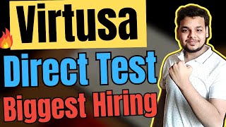 Virtusa Biggest Test Hiring  OFF Campus Drive For 2024  2023  2022 Batch Hiring  Fresher Jobs [upl. by Gunnar]