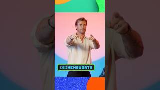 Chris Hemsworth picks the New York Giants 🏈 SlimeTime [upl. by Erl952]