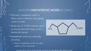 OCMS Video 8 Section 6 Mechanism of Naphthenic Acid Corrosion [upl. by Antoinette720]