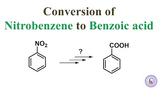 Conversion of Nitrobenzene to Benzoic acid [upl. by Ancier]