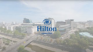 Hilton Vienna Park  Drone Video short version [upl. by Edroi]