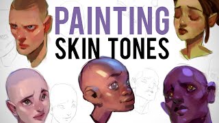 Painting Skin Tones [upl. by Airamat986]