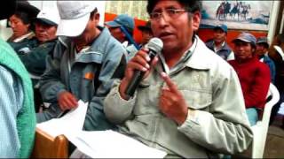 Audiencia Publica del Agua en Candarave  Tacna Parte I [upl. by Niobe]