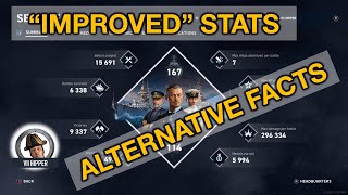 Improved Stats AKA Alternative Facts World of Warships Legends Xbox Series X 4K [upl. by Kirch]