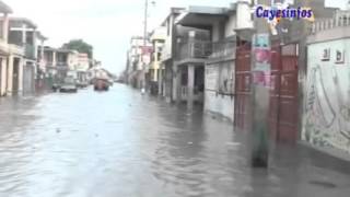 Inondation après le Scrutin du 25 Octobre 2015 Les Cayes [upl. by Dnalyar]