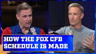 How the FOX College Football schedule is created  Joel Klatt Show [upl. by Ahsets]