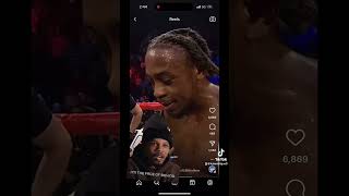 Keyshawn Davis wins by knockout an calls out Tank Davis boxing gervontadavis knockoutcity [upl. by Dranyer]