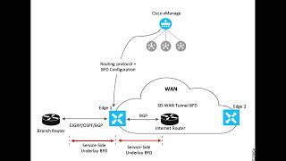 What is Bidirectional Forwarding Detection BFD in SDWAN [upl. by Franek]