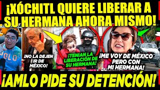 AMLO ¡DETIENE A XÓCHITL SE IBA A PELAR CON SU HERMANA ¡EJÉRCITO ACTUÓ RÁPIDO [upl. by Mlohsihc]