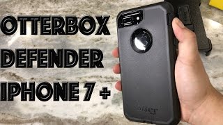 iPhone 7 Plus OtterBox Defender Series Case Black [upl. by Genesia467]