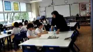 Earthquake early warning drill in Tokyo school [upl. by Etteuqaj]