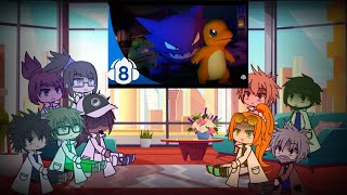 professor react to starter squad 8 [upl. by Aracat]