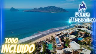 🔴 Hotel Playa Mazatlán 4 🔥 MUY BARATO ⚠ Solo 88 USD TODO incluido y tiene 1 CENOTE 😱 100 REAL ✅ [upl. by Monteria89]