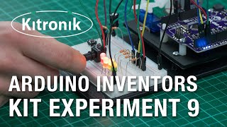 Kitronik Inventors Kit for Arduino Exp 9 Capacitor Charge Circuit Video Walkthrough [upl. by Manouch]