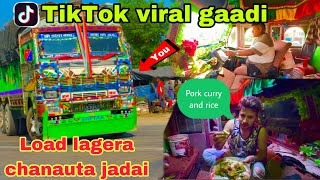 TikTok viral truck scrap load garera kapilbastu jadai hernus full vlog nabinvlogs5236 [upl. by Anneis]