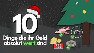 10 Dinge die ihr Geld wert sind Weihnachtsedition [upl. by Jd]