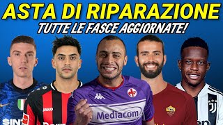 Fasce Aggiornate  File Scambi Asta Riparazione Fantacalcio  Difensori Centrocampisti Attaccanti [upl. by Neenwahs]