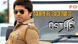 Osthe Super Scenes  Simbu aka Osthe Velan swoops in to thwart the goons  Silambarasan  Santhanam [upl. by Eohce618]