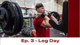 Jarred Kelenic 2021 Ep 3  Leg Day Workout [upl. by Janina]