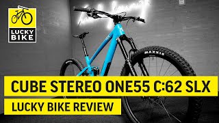 CUBE STEREO ONE55 C62 SLX 29 2023  Schneller MountainbikeAlleskönner für jedes Gelände [upl. by Eenehs]