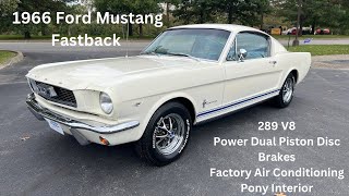 FOR SALE 5750000 1966 Ford Mustang Fastback [upl. by Zak837]